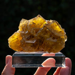 fluorite yellow blue Dörfel Germany