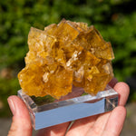fluorite yellow blue Dörfel Germany