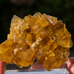 fluorite yellow blue Dörfel Germany