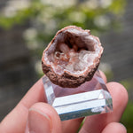 Roze amethist geode
