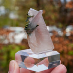 epidote red quartz peru