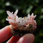 epidote red quartz peru