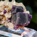 Fluoriet Weisseck | Gipfelkluft Fluoriet | Minerals by Mike & Isis