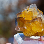 Fluoriet Valzergues | Gele blauwe fluoriet | Minerals by Mike & Isis
