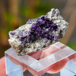 Fluoriet Saint Peray | Paarse fluoriet | Minerals by Mike & Isis