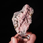 rhodochrosiet kwarts pyriet